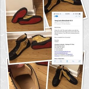 Christian Louboutin Males Shoes